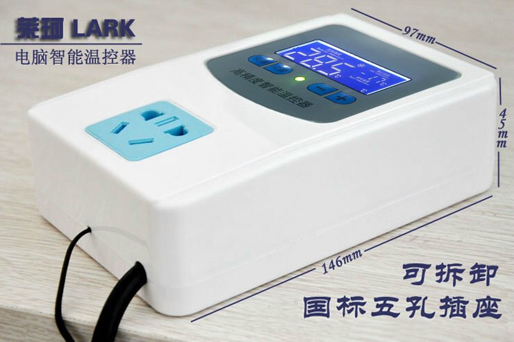 莱珂LK-6高精度LED温控插座  升温降温自由设置的宠物养殖温控器 多用途温度控制器